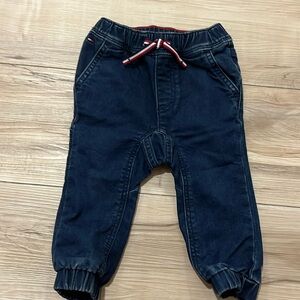 EUC Tommy Hilfiger Baby Pull on Jeans Size 18m
